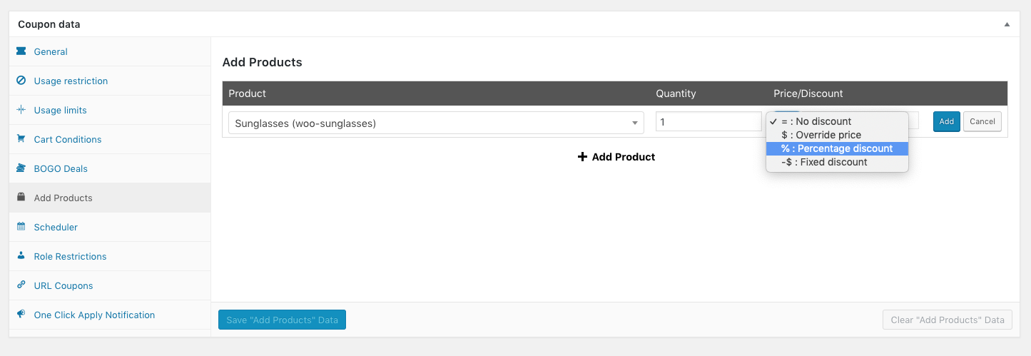 6-woocommerce-coupon-add-products-and-override-price